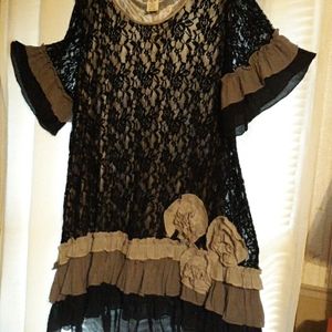 Roaring 20s Ruffle Dress